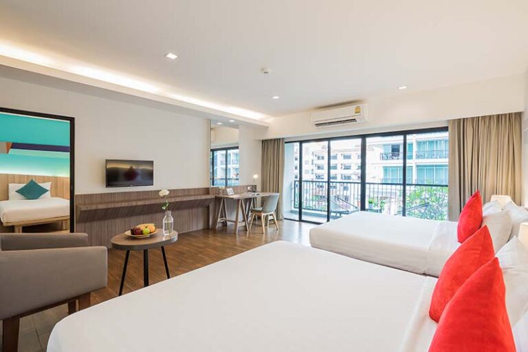 Hotel J Pattaya: Family Room (2 Room Connecting)
