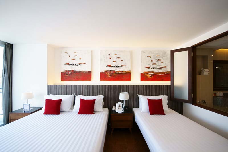 Hotel J Pattaya: Deluxe Triple Room (J Main Wing)
