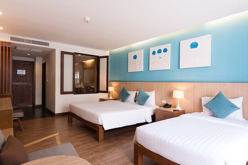 Hotel J Pattaya: Deluxe Triple Room (J Main Wing)