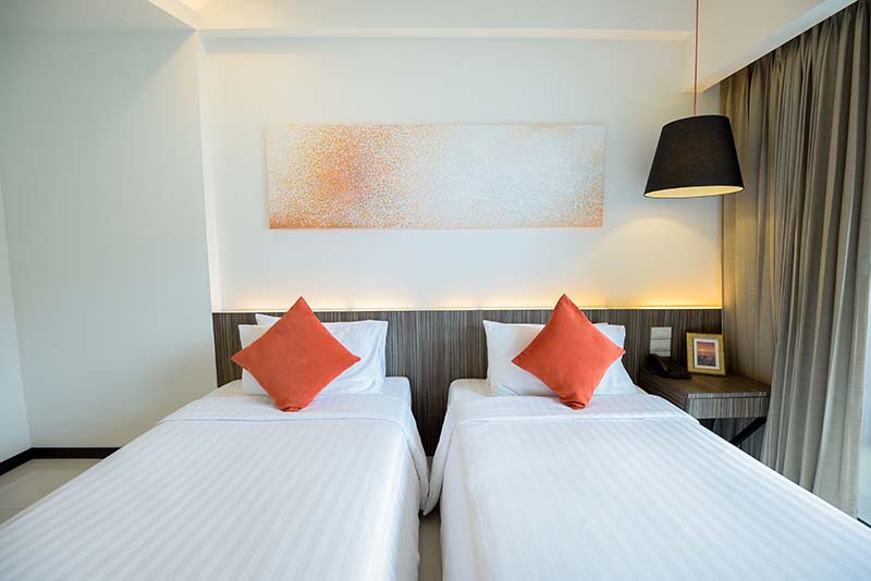 Hotel J Pattaya: Deluxe City View (J Residence Wing)