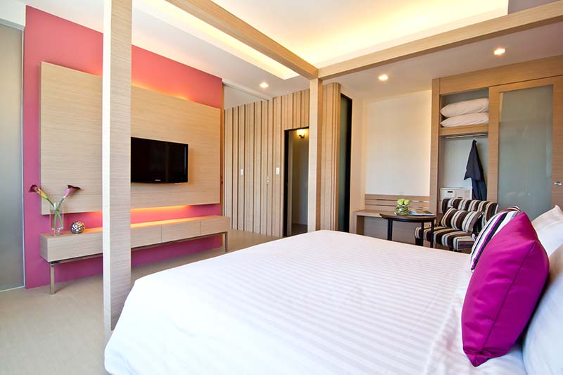 Hotel J Pattaya: Junior Suite (1Bed+1Living) Room (J Residence Wing)