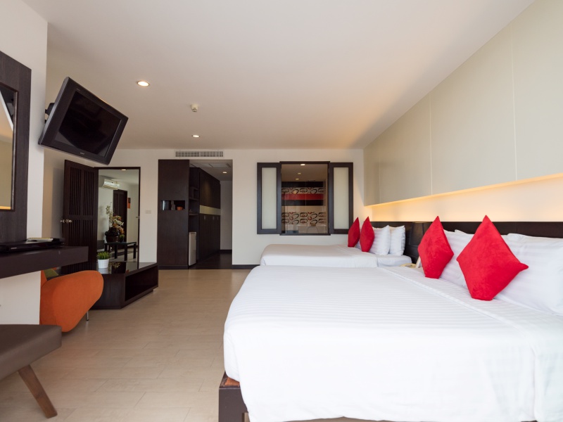 Hotel J Pattaya: Deluxe Family Room (J Main WIng)