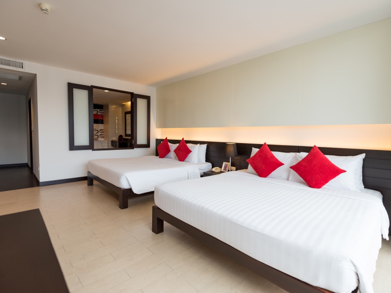Hotel J Pattaya: Deluxe Family Room (J Main WIng)