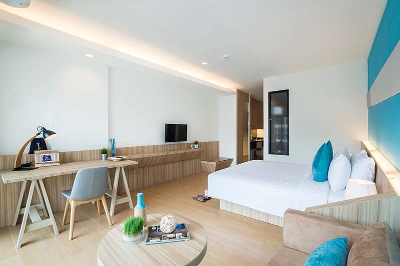 Hotel J Pattaya: Deluxe Premier Pool View Plus (J inspired Wing)